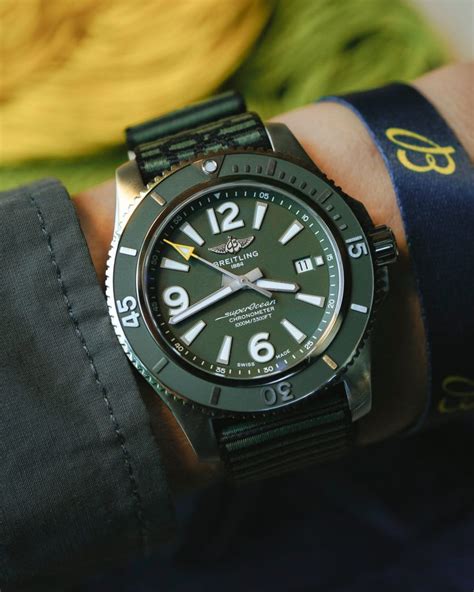 breitling outerknown green|breitling outerknown review.